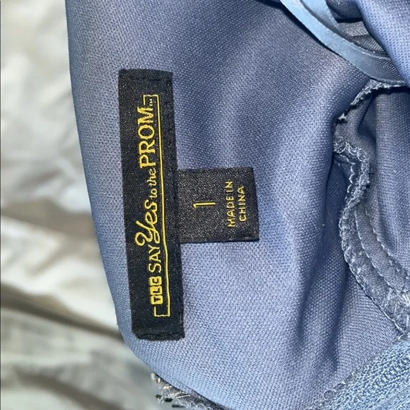 Prom Dress Blue - Picture 4 of 4